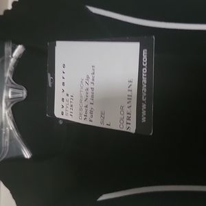 Ladies Eva various mock neck zippered jacket